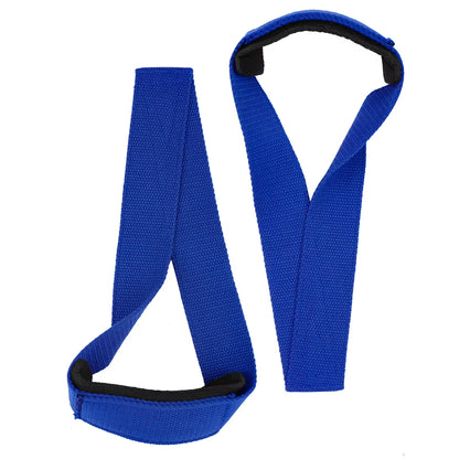 Padded Figure 8 Straps Deadlift Weight Lifting Wrist Straps Power Lifters Workout Pull-Ups Horizontal Bar Gym Fitness