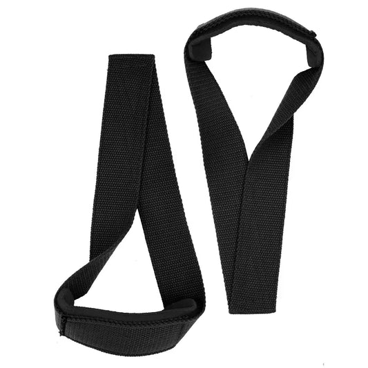 Padded Figure 8 Straps Deadlift Weight Lifting Wrist Straps Power Lifters Workout Pull-Ups Horizontal Bar Gym Fitness